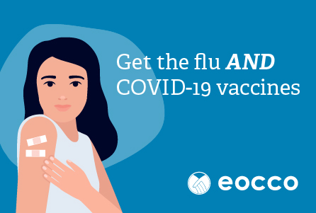 Getting the flu shot and COVID-19 vaccine helps lower your risk of fighting two viruses at the same time.