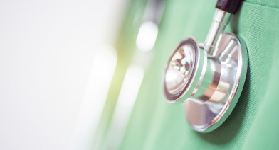 A doctors stethoscope